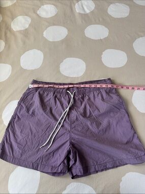 Pull&Bear Men's Purple Swim Trunks